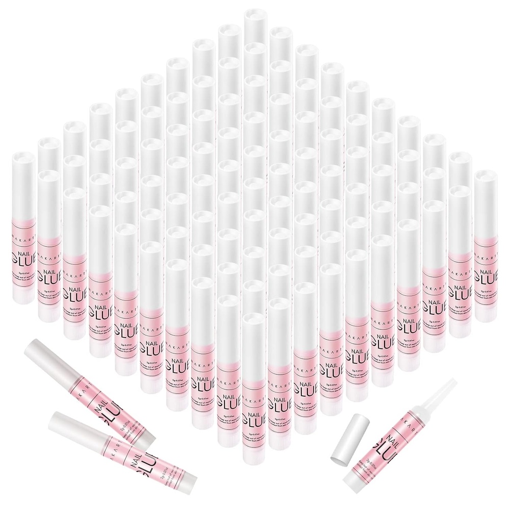 image:imageMakartt Nail Glue Remover for Press on Nails  30ML Hemafree Glueoff Easy Removal Versatile Debonder for Glue on Tips Regular Polish Quick Glues and SemiCured Sticker DIY Manicure Supply100 Count 7 Fl Oz Pack of 1
