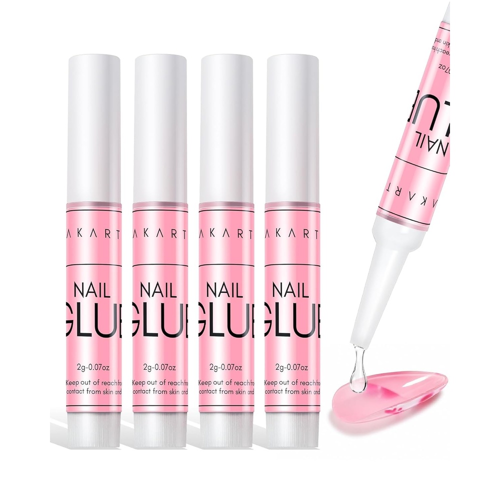image:imageMakartt Nail Glue Remover for Press on Nails  30ML Hemafree Glueoff Easy Removal Versatile Debonder for Glue on Tips Regular Polish Quick Glues and SemiCured Sticker DIY Manicure Supply5 Count 035 Fl Oz Pack of 1