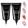A04-nail rhinestone gem glue set  2x30ml