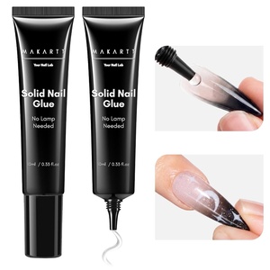 Makartt 3D Gel Nail Art – 30g Sculpting Gel Glue for Drawing, Molding, Sculpture, Gems & Decoration, Clear No-Wipe Gels Polish for DIY Nail Designs(A8-Semi-solid Nail Glue*2)