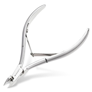 Makartt Cuticle Nipper, Full Jaw Sharp Nail Trimmer Cutter for Care & Prep, Manicure Kit for Home and Salon Use (Silver, Pack of 1)(Silver Cuticle Nippers 1 Pack)