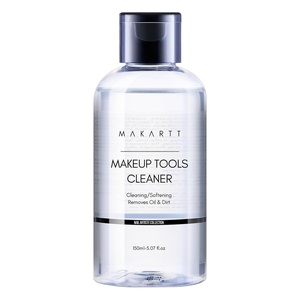 Makartt Makeup Brush Cleaner: Deep Cleaning Solution for Nail Brushes, Sponges, and Powder Puffs, Hypoallergenic Formula, Removes Residue from Cosmetic and Nail Art Tools, Cruelty-Free (5.07 fl oz)(Makeup Brush Cleaner 5.07oz)
