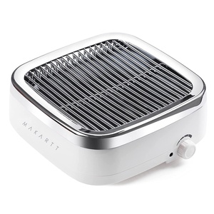 Makartt Nail Dust Collector Plug-in: 60W Dual Turbine Dust Extractor with 5200RPM Adjustable Suction, Reusable Filter Nail Vacuum for Acrylic Gel Dip Powder, Salon Home Use, Sylvie(Plug-in Nail Dust Collector-sylvie)