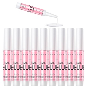 Makartt Nail Glue Remover for Press on Nails – 30ML Hema-free, Glueoff Easy Removal Versatile Debonder for Glue on Tips, Regular Polish, Quick Glues and Semi-Cured Sticker DIY Manicure Supply(10 Count (0.7 Fl Oz) (Pack of 1))