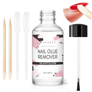 Makartt Nail Glue Remover for Press on Nails – 30ML Hema-free, Glueoff Easy Removal Versatile Debonder for Glue on Tips, Regular Polish, Quick Glues and Semi-Cured Sticker DIY Manicure Supply(1.05 Fl Oz (Pack of 1))