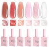 Nude Pink Gel Poish & Top Coat