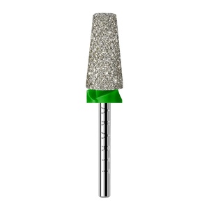 Makartt Cuticle Nail Drill Bit – 2 Pcs Safety Tungsten Carbide Cuticle Remover Drill Bit Needle Bit Nail Cleaner Dead Skin Nail Prepare 3/32” for Electric Nail File Nail Buffer Bit-3XF (Silver,Fine)(Diamond Tapered Bit-C)