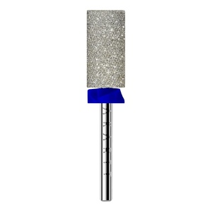 Makartt Cuticle Nail Drill Bit – 2 Pcs Safety Tungsten Carbide Cuticle Remover Drill Bit Needle Bit Nail Cleaner Dead Skin Nail Prepare 3/32” for Electric Nail File Nail Buffer Bit-3XF (Silver,Fine)(Diamond Barrel Bit-M)