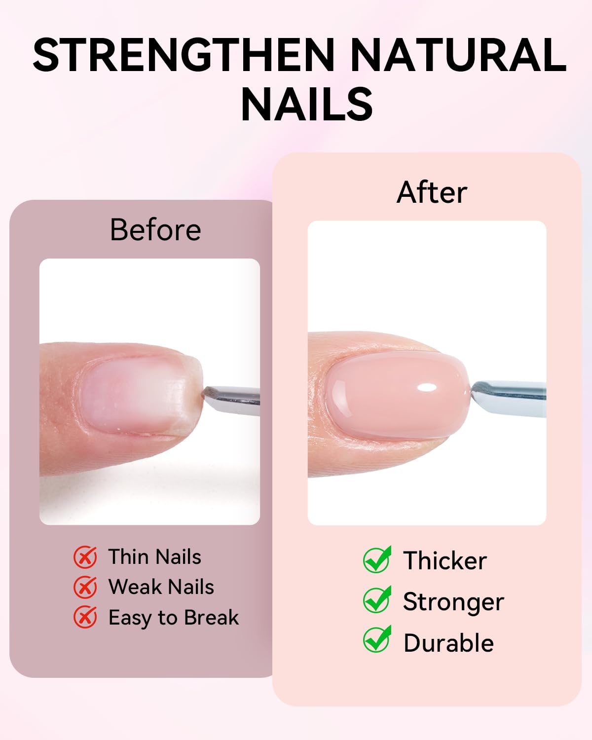 image:imageMakartt 8in1 Gel Builder HEMAFree 15ML Nude Brown UV Lamp Builder Base TPOFree Self Leveling Apex Build Rhinestones Glue Strengthener Repair Salon Home DIY Use LongLasting Low OdorNude 003 HEMAFree
