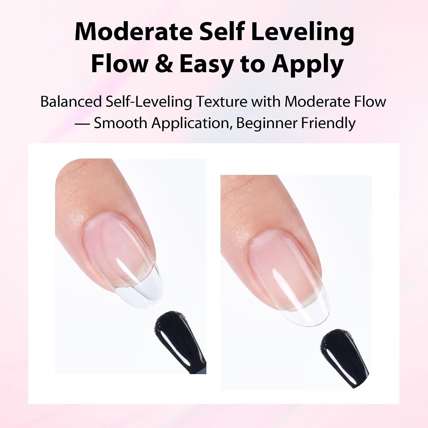 image:imageMakartt 8in1 Gel Builder HEMAFree 15ML Nude Brown UV Lamp Builder Base TPOFree Self Leveling Apex Build Rhinestones Glue Strengthener Repair Salon Home DIY Use LongLasting Low OdorClear 001 HEMAFree