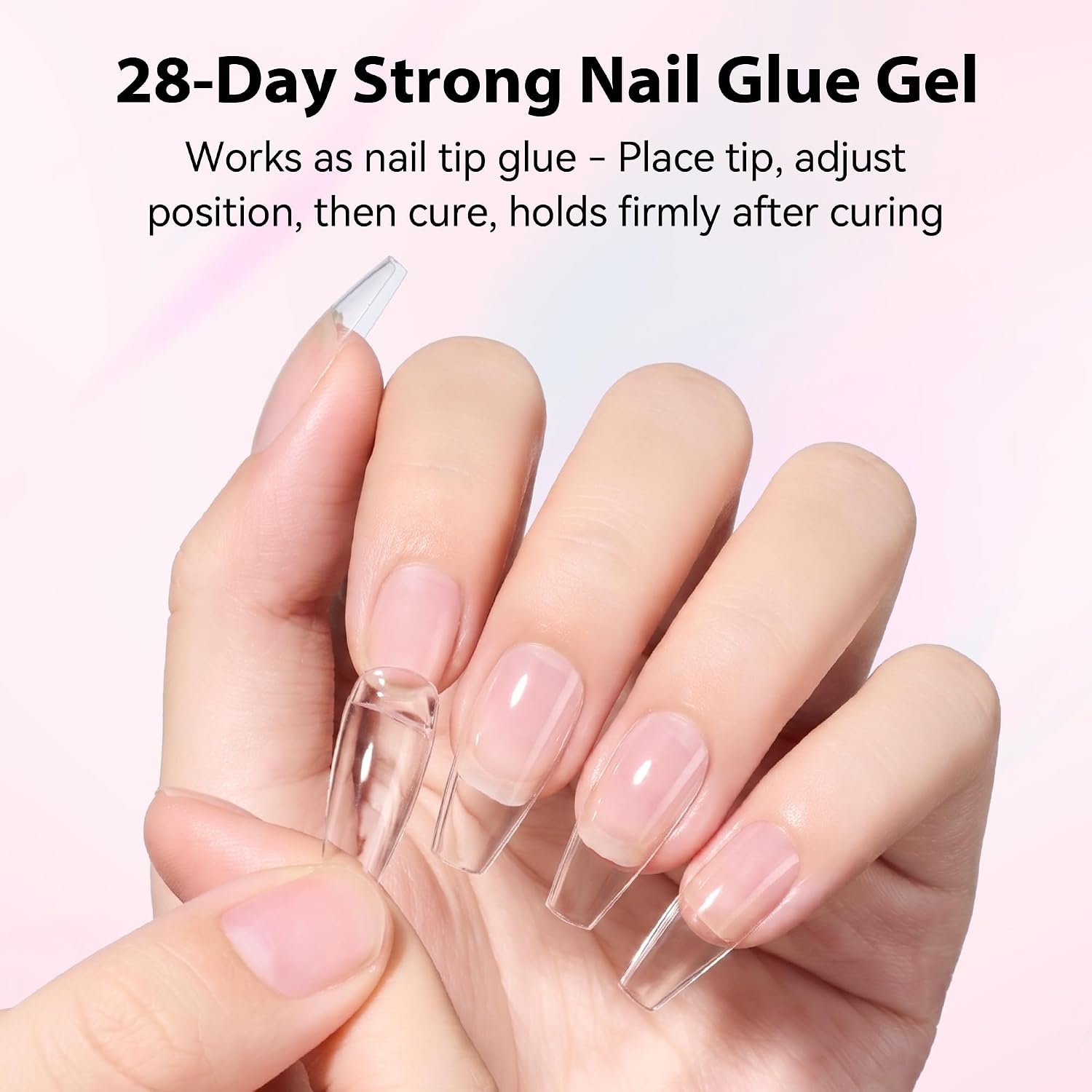 image:imageMakartt 8in1 Gel Builder HEMAFree 15ML Nude Brown UV Lamp Builder Base TPOFree Self Leveling Apex Build Rhinestones Glue Strengthener Repair Salon Home DIY Use LongLasting Low OdorClear 001 HEMAFree