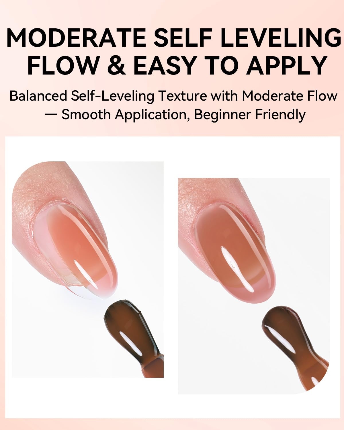 image:imageMakartt 8in1 Gel Builder HEMAFree 15ML Nude Brown UV Lamp Builder Base TPOFree Self Leveling Apex Build Rhinestones Glue Strengthener Repair Salon Home DIY Use LongLasting Low OdorNude Brown 006 HEMAFree